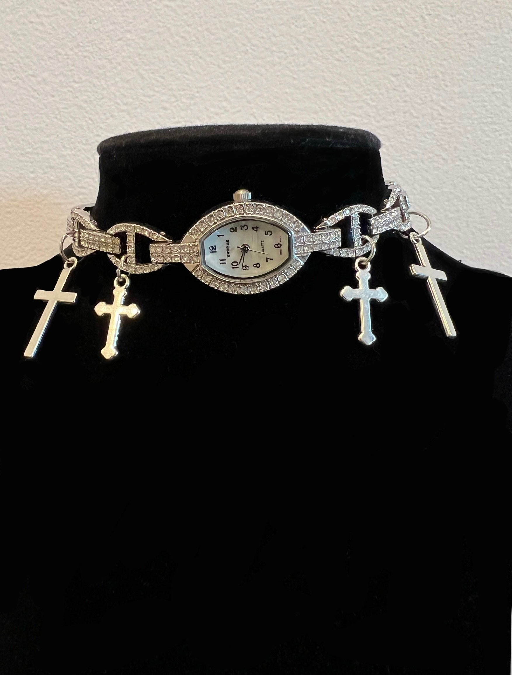 "Iced Out" Choker Necklace